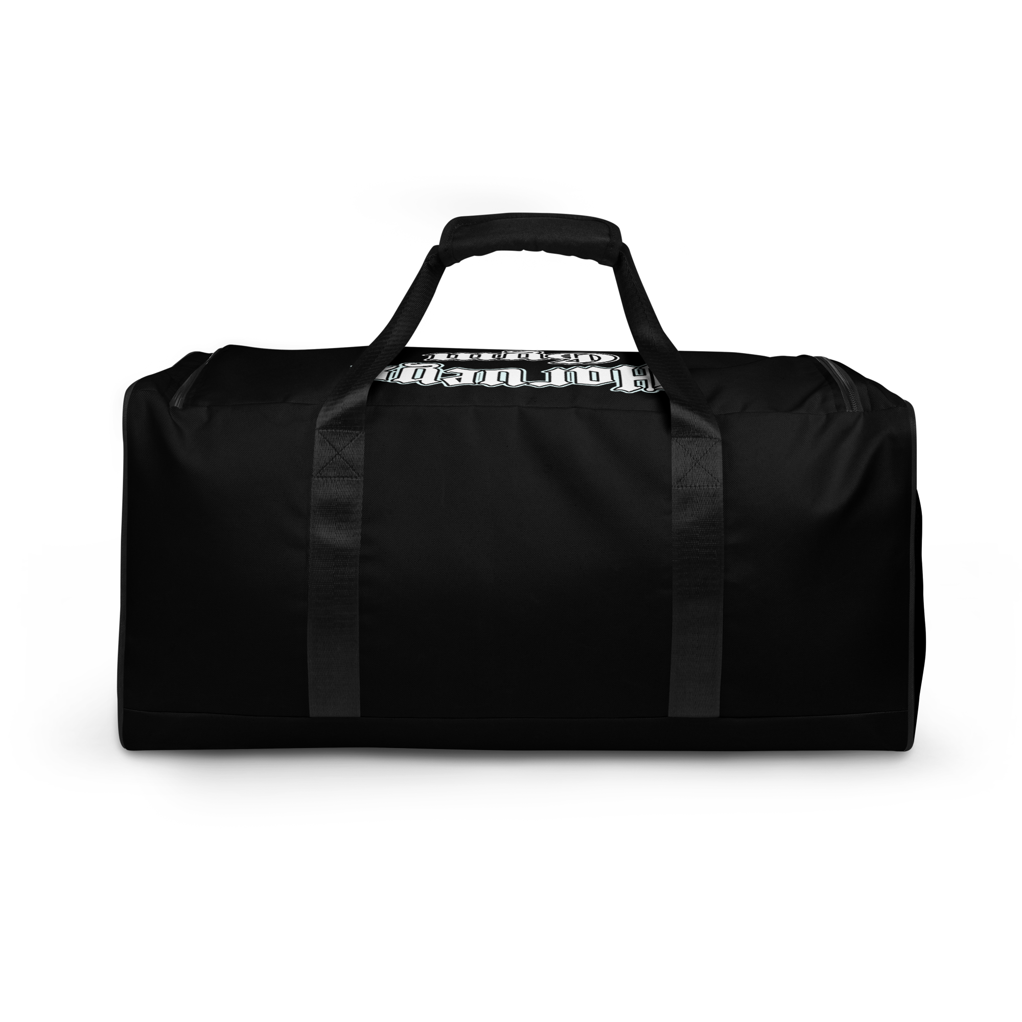 Black Cross Duffle bag – Harvey's Gym Black Cross Duffle bag – Harvey's Gym