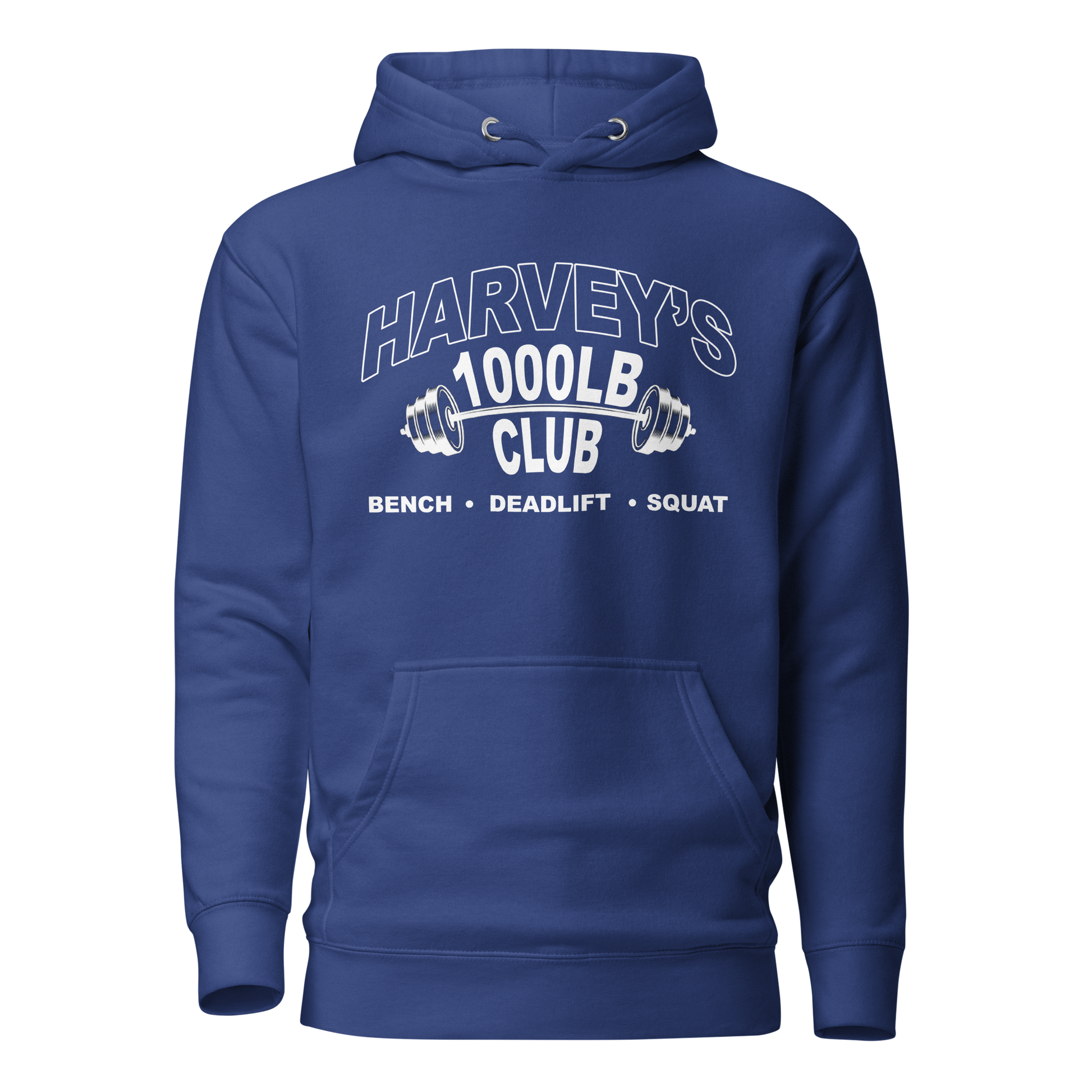 1000lb Club Hoodie – Harvey\'s Gym